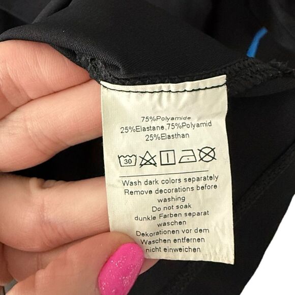 Maacie Maternity Black Stretchy Athleisure Tennis Dress - Picture 9 of 9